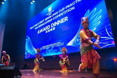 The Malaysia traditional dance