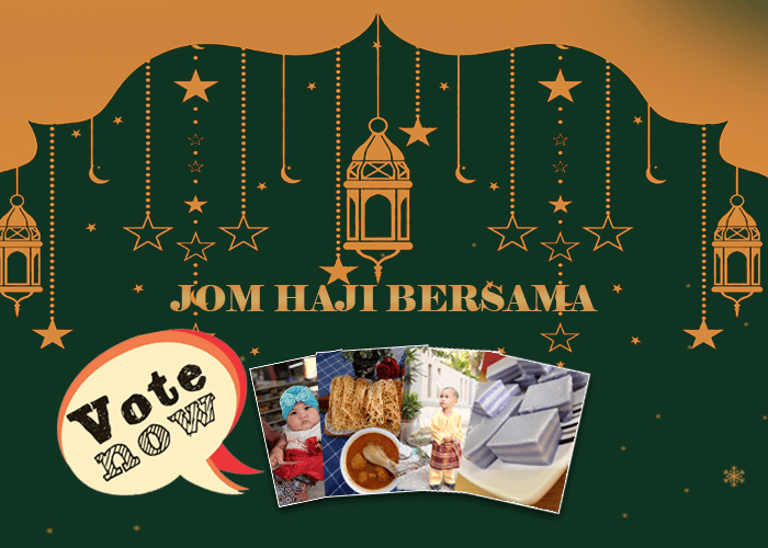 Voting For ＂JOM Haji Bersama＂ Contest Has Starting Now!