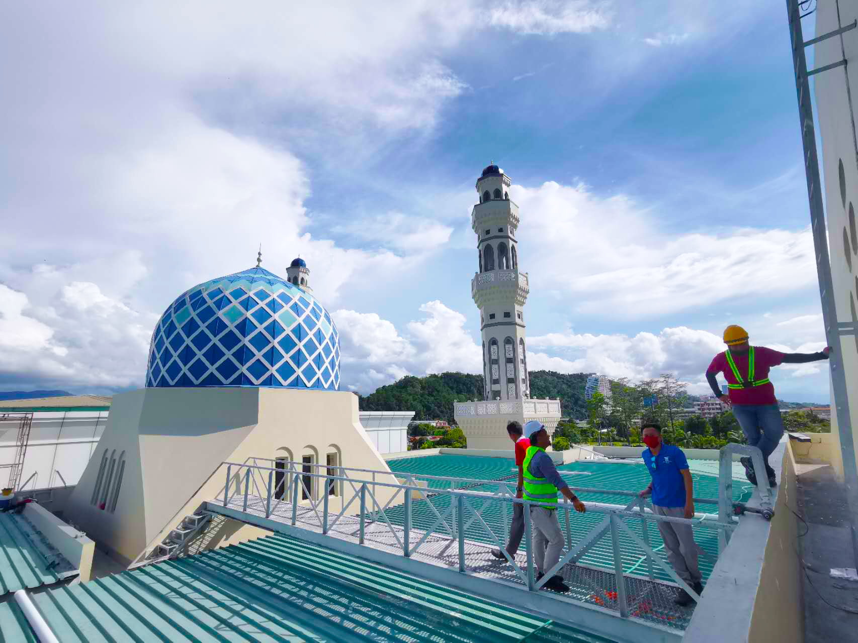 Sabah Mosque Waterproofing