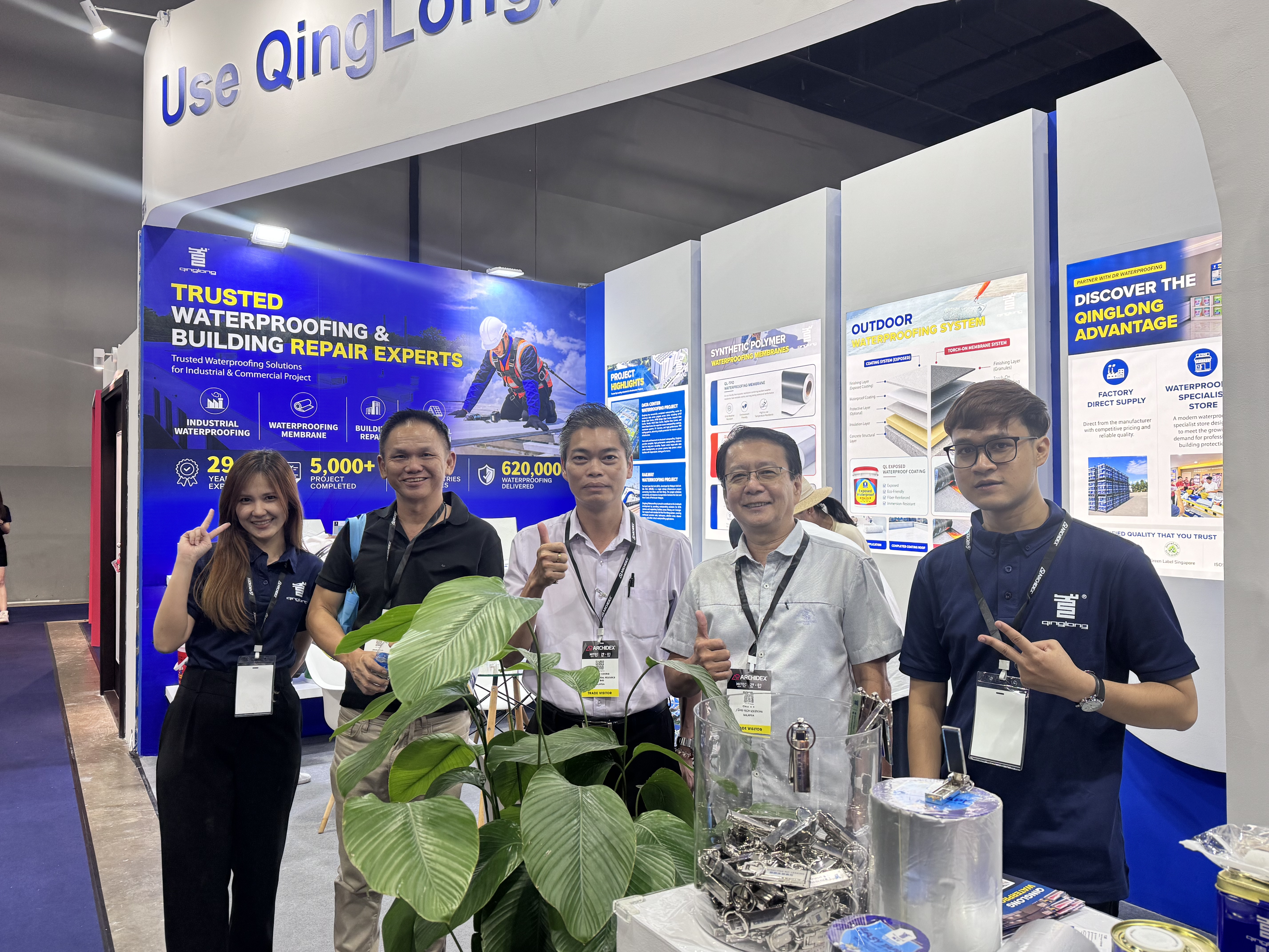 <strong>QingLong Waterproofing Showcases Innovative Waterproofing Solutions at ARCHIDEX 2026</strong>