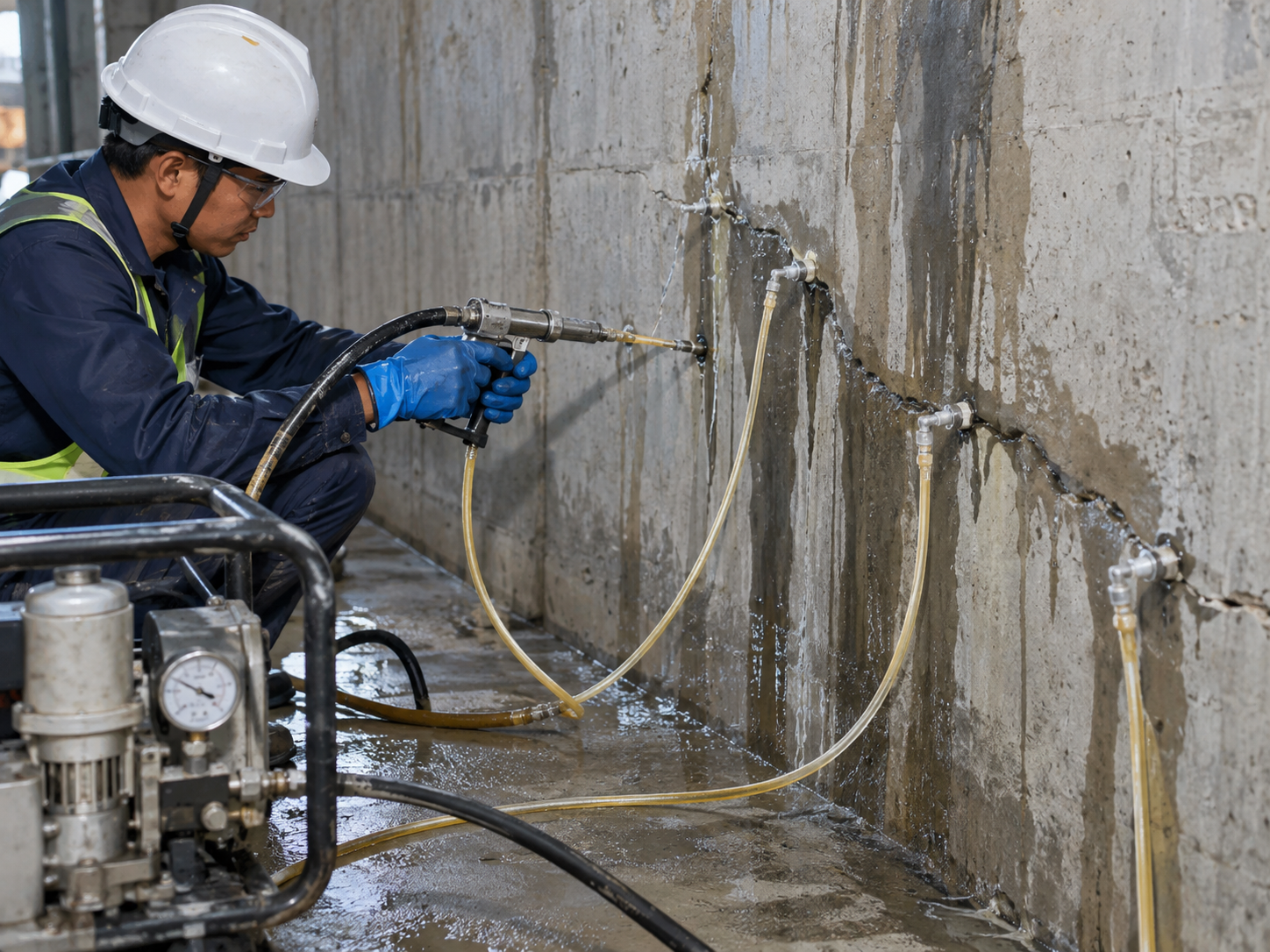 What is Crack Injection? Repairing Damaged Concrete with Expert Techniques