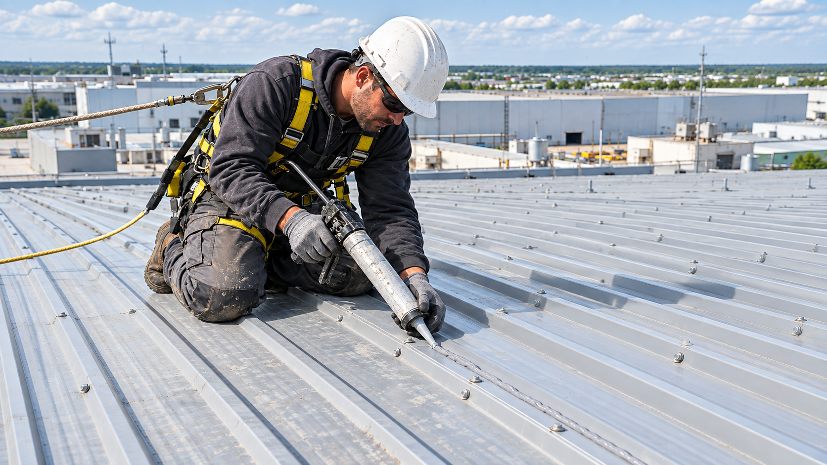 <strong>How to Repair a Metal Roof in Malaysia: Step-by-Step Guide to Roof Leaks, Seams and F</strong>